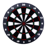 Longfield kindvriendelijk dartbord – ø 42 cm – inclusief 2 sets softip darts 18 gram – veilig dartbord voor kinderen – kindersafety –