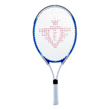 Engelhart tennisracket met hoes en 2 ballen - blauw
