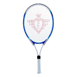 Tennisracket met Hoes en 2 Ballen Blauw