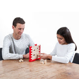 Longfield spel de vallende muur – 2 spelers – oog-handcoördinatie – spannend behendigheidsspel – engelhart
