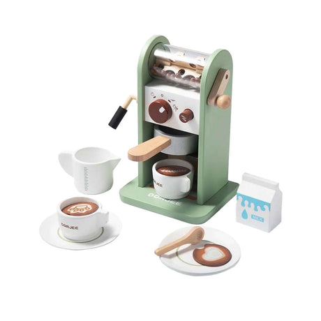 Houten koffiezetapparaat, 14dlg