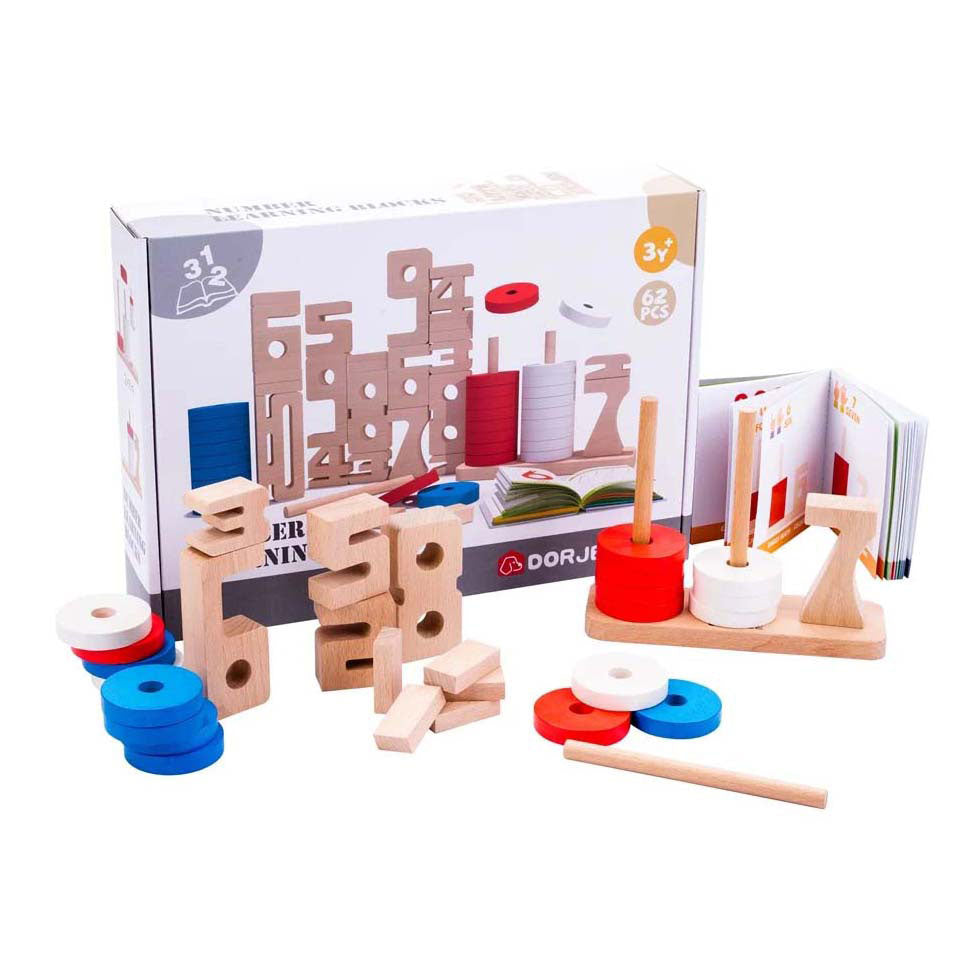 Dorjee telblokken hout