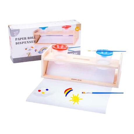 Houten papierrolhouder