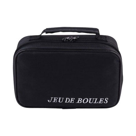 Jeu de boules set in tas