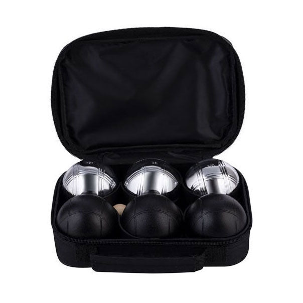 Jeu de boules set in tas