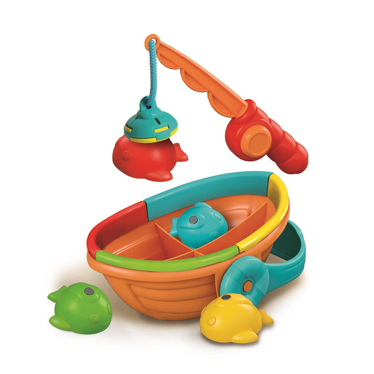 Clementoni regenboog vissen spel