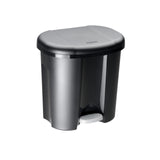 Rotho pila afvalbak 2 x 10l zwart