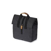 Basil Urban Dry Shopper waterdichte fietstas, unisex, charcoal melee