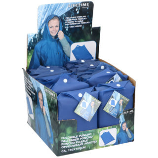 Poncho opvouwbaar | 24 stuks
