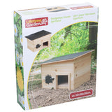 Lifetime garden houten egelhuis 32x26x20 cm