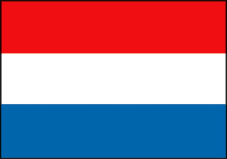 Dokkumer vlaggen centrale vlag nederland 200x300cm spun-poly