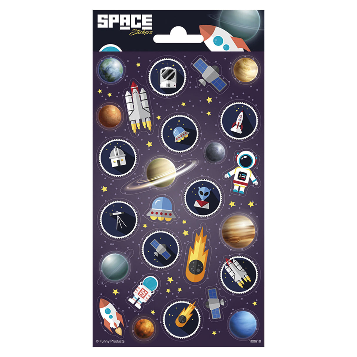 Totum stickervel ruimte