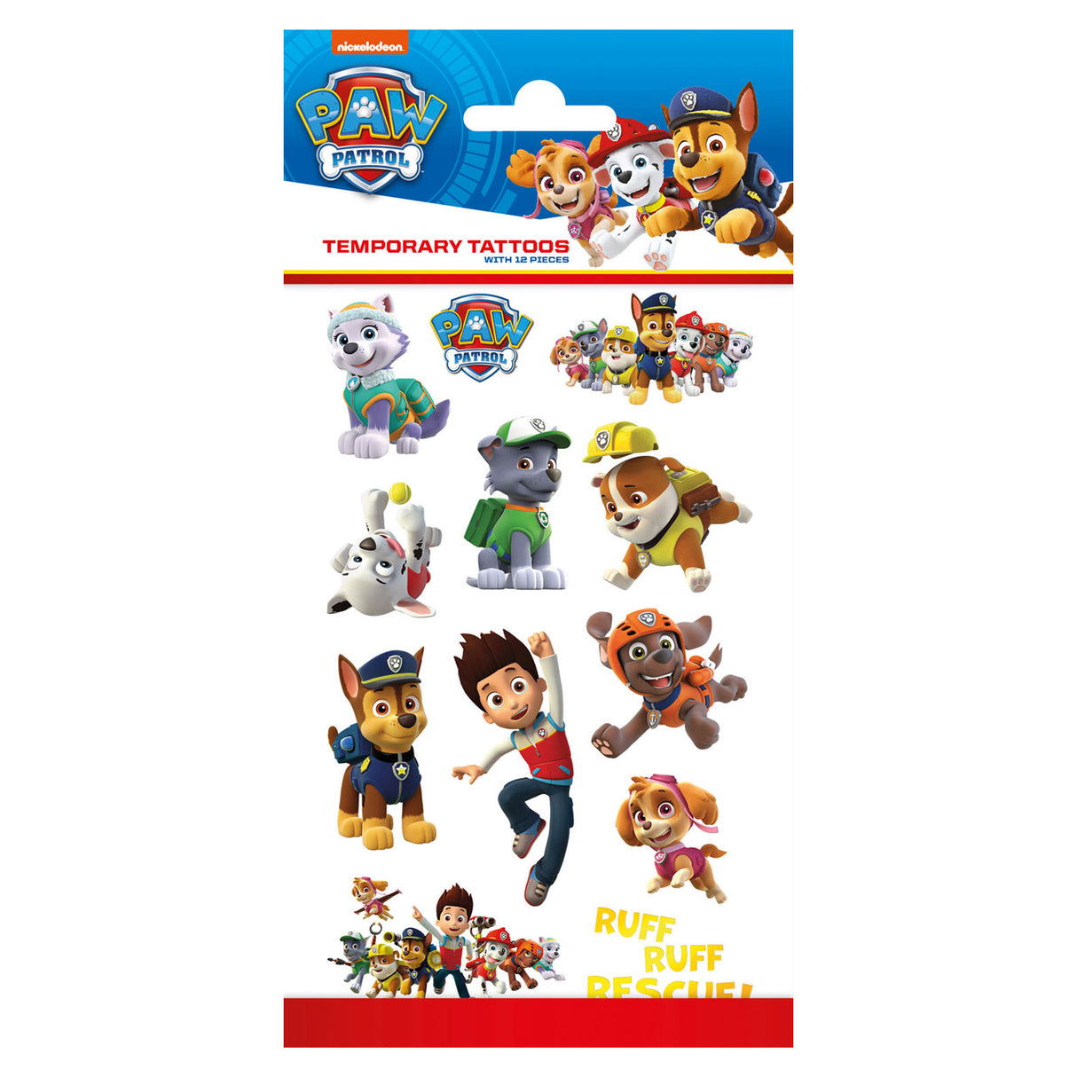 Totum tattoos paw patrol