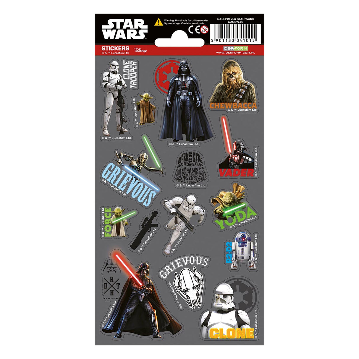 Totum stickervel star wars