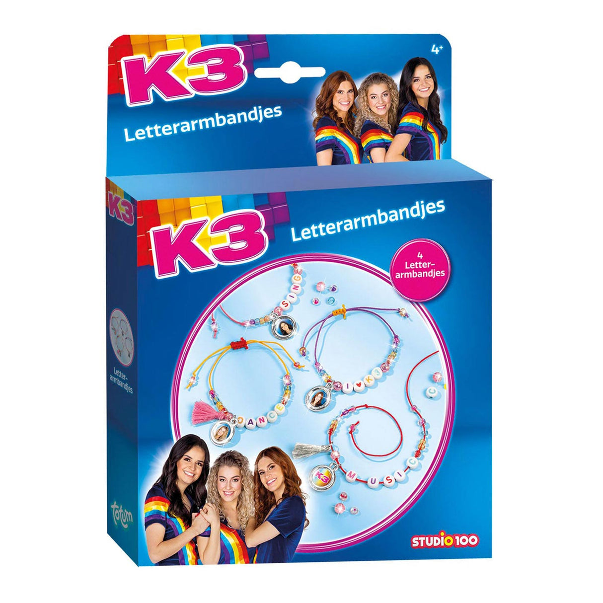 Totum k3 armbandjes maken