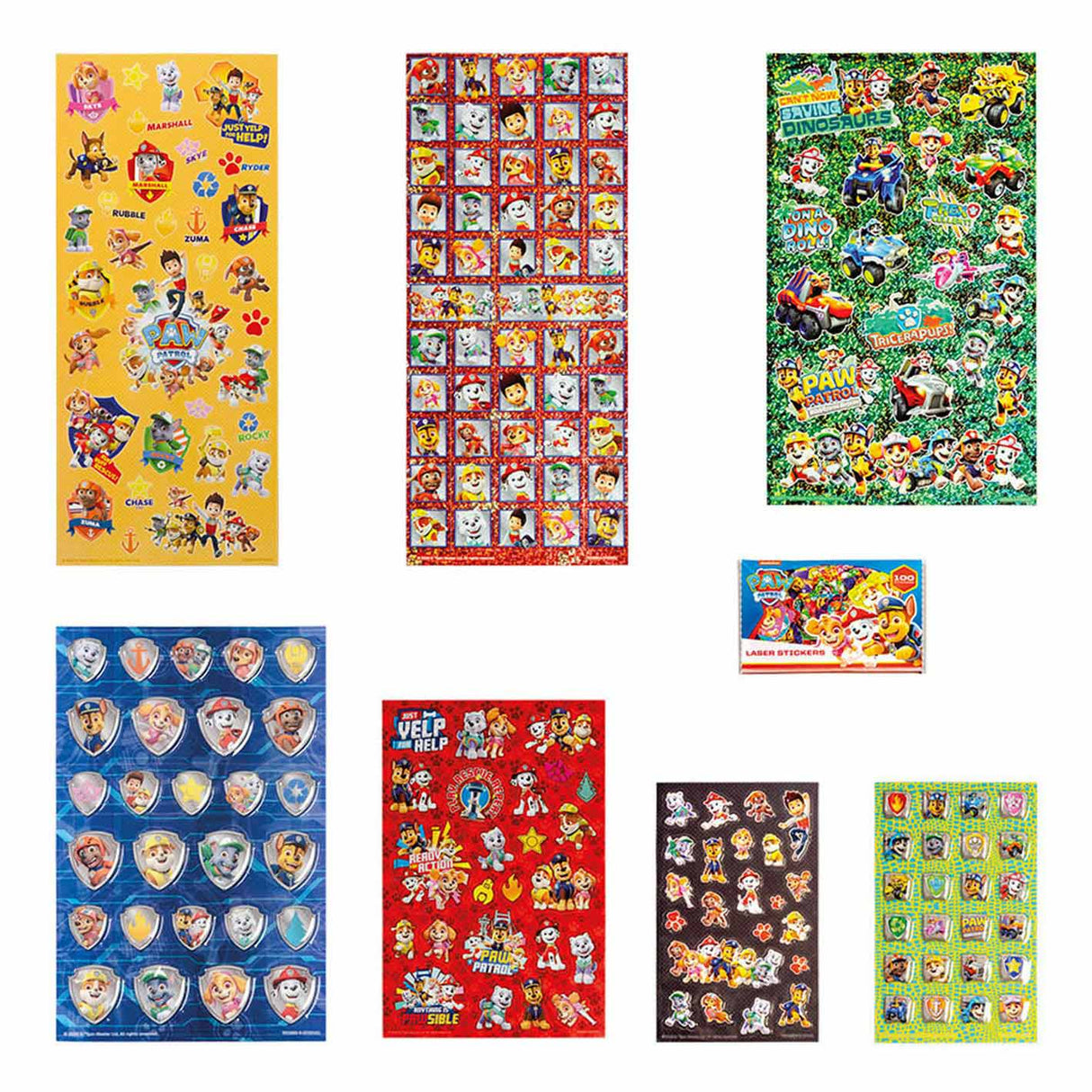 Totum super stickerset - paw patrol