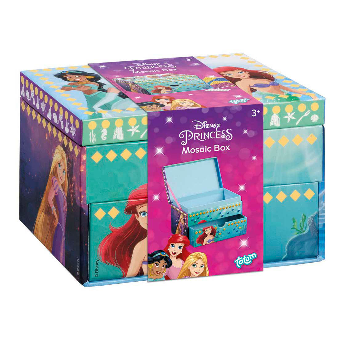 Totum disney princess mozaiek sieradendoos maken