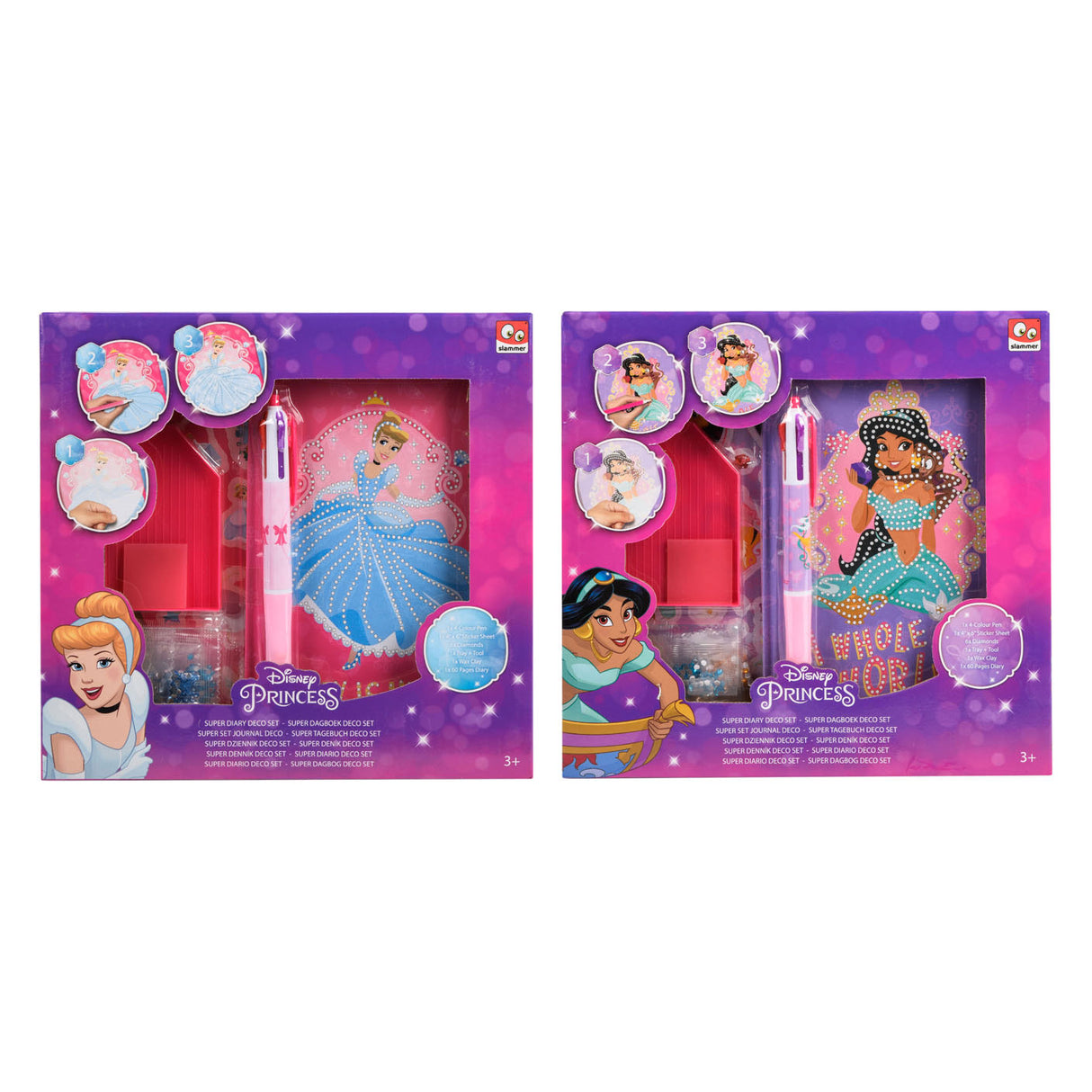 Canenco disney prinses dagboek diamond painting