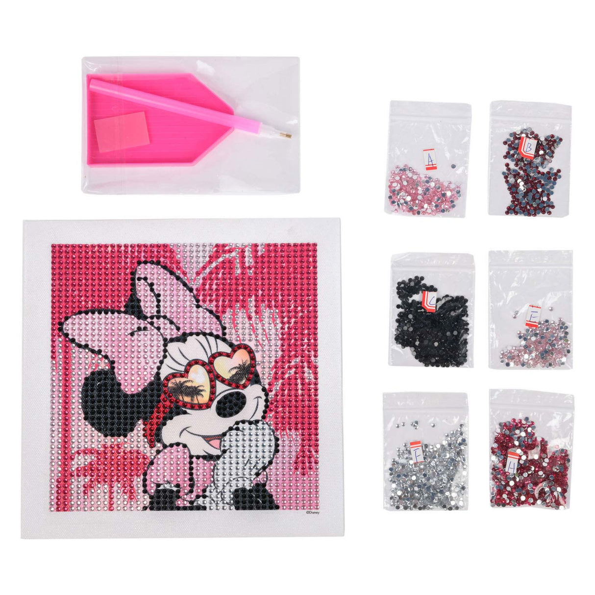 Canenco Minnie Mouse Diamond Painting Schilderij