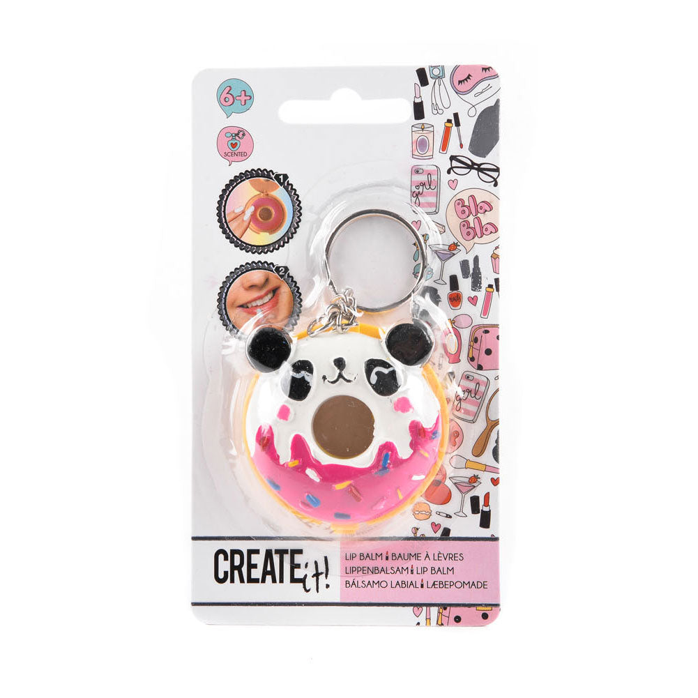 Create It! Beauty Sleutelhanger Donut met Lippenbalsem