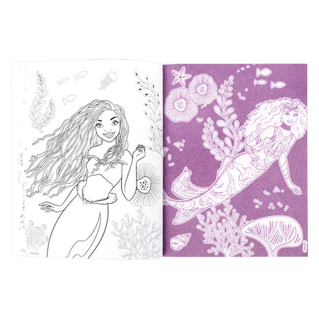 Canenco The Little Mermaid Viltkunst en Kleurboek