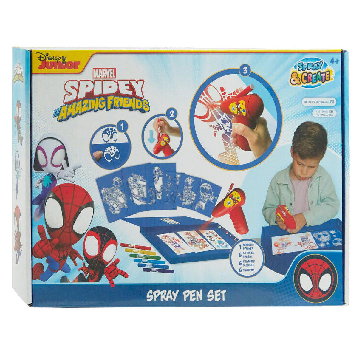 Canenco Spidey Elektrische Blaaspennen Set