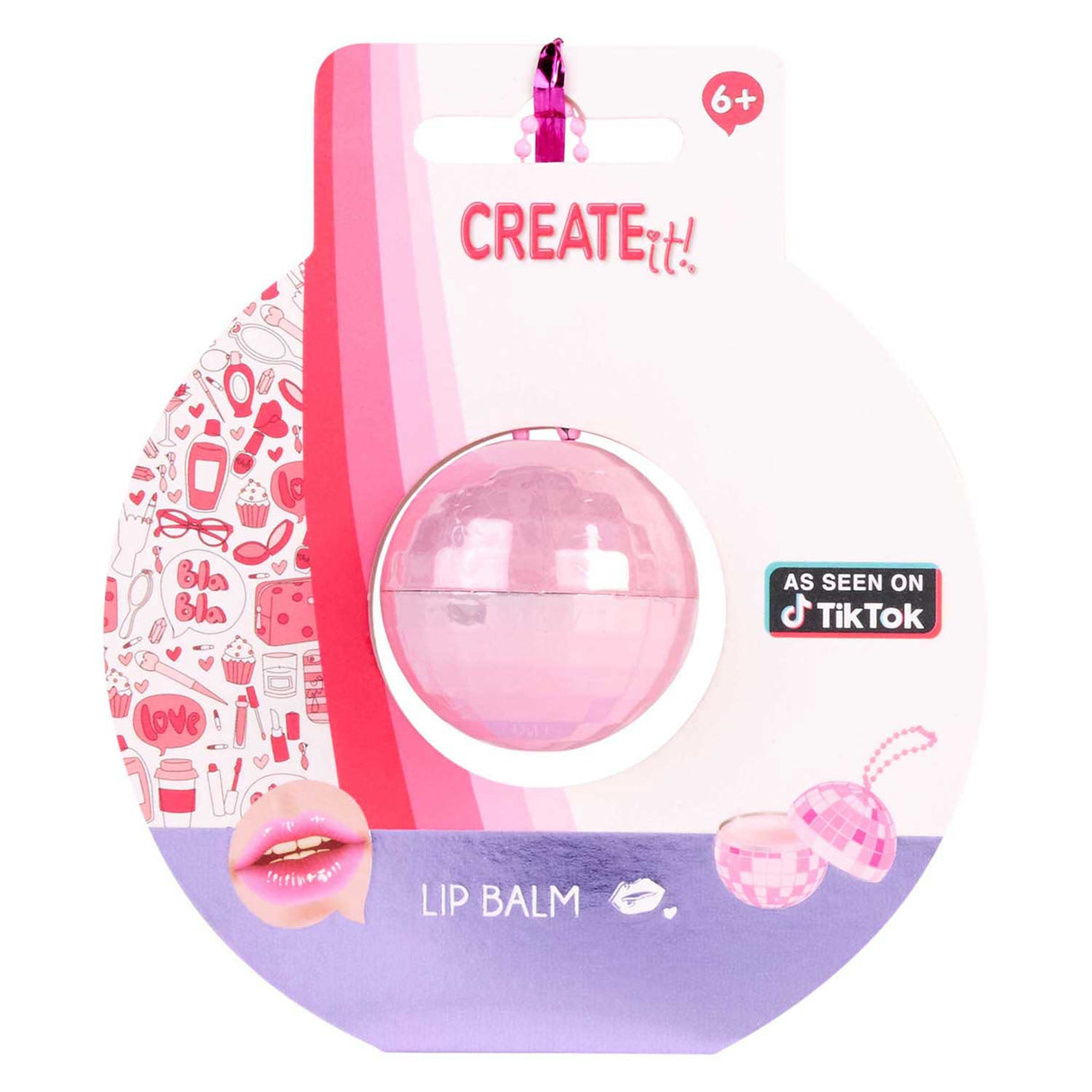 Canenco create it! lippenbalsem discoball