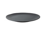 Dutch rose velvet bord plat ø26,5cm mat zwart 4st