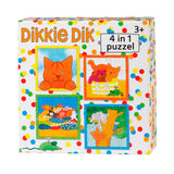 Dikkie Dik Puzzel, 4in1