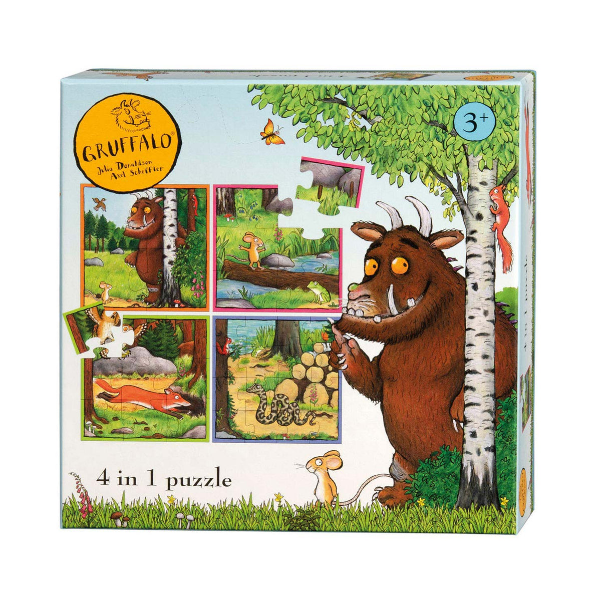 Bambolino Toys De Gruffalo Puzzel, 4in1