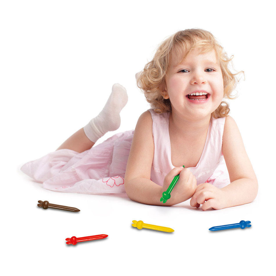 Bambolino nijntje junior waskrijtjes, creatief speelgoed tekenen voor peuters - vanaf 2 jaar - cadeautip juniot - toys