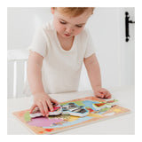 Bambolino Toys Houten Vormenpuzzel, 5st.