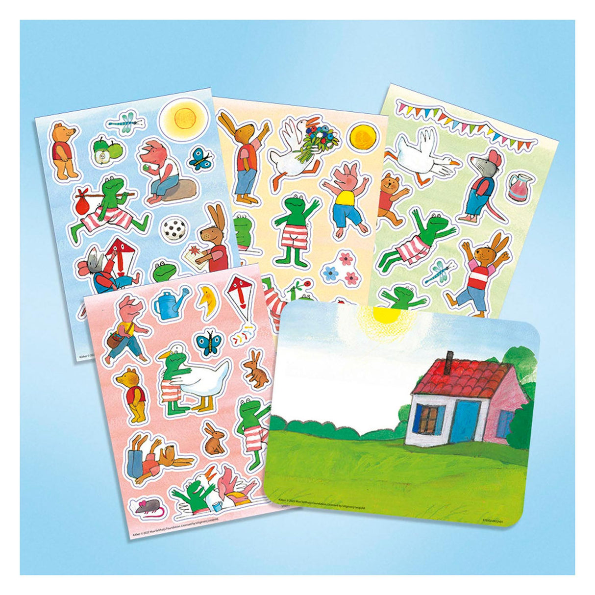 Bambolino Toys Kikker Raamstickers