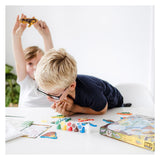 Totum dinosaurus junior knutselset gips en verfset dino forever model paint inclusief gips, 6 kleuren verf - cadeautip jongens