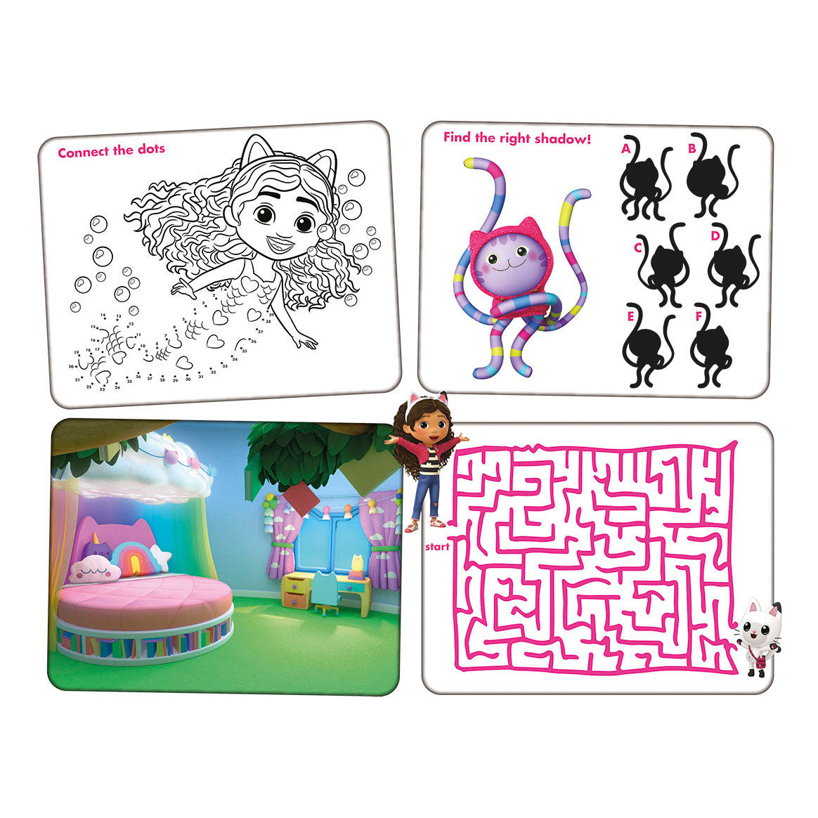 Totum Gabby's Poppenhuis Super Stickerset