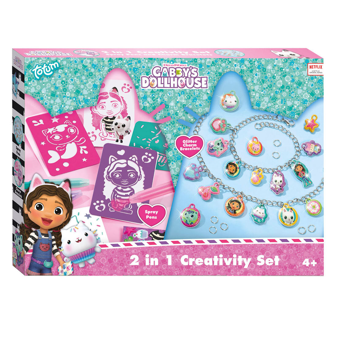 Totum Gabby's Poppenhuis 2in1 Creativity Knutselset