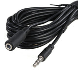 Benel stereo audio verlengkabel 3,5 mm male - 3,5 mm female 5m