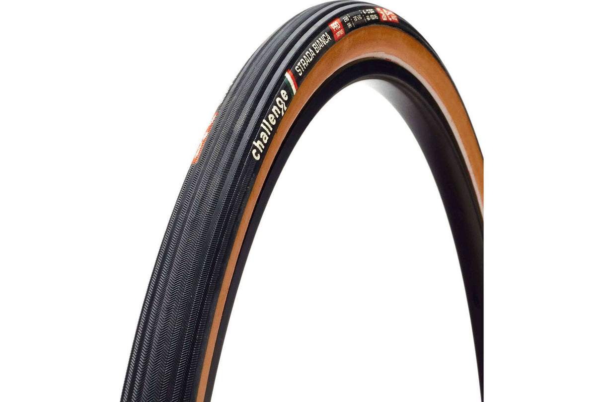 Challenge Strada bianca pro ot tlr 700x33c zwart bruin