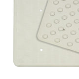 Dutch house douchemat rubber 54x54cm wit