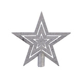 Edelman boom decoratie onbreekbaar zilver 40 stuks | 3 stuks
