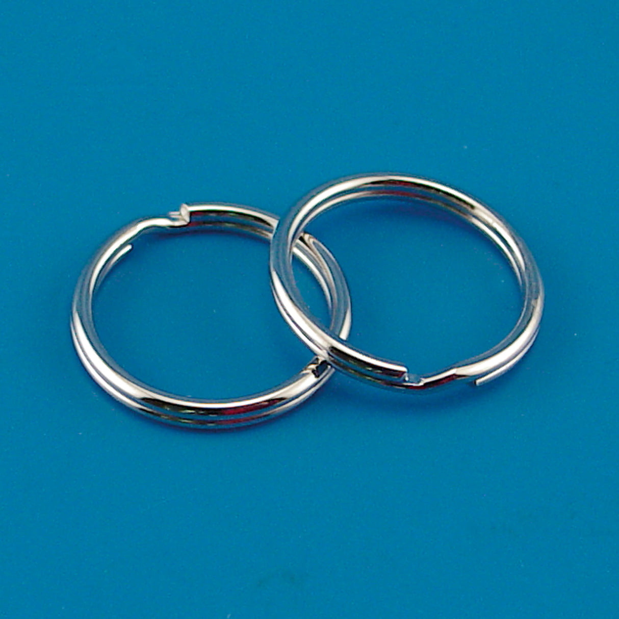 Vaessen creative • steel split ring 25mm 10pcs silver