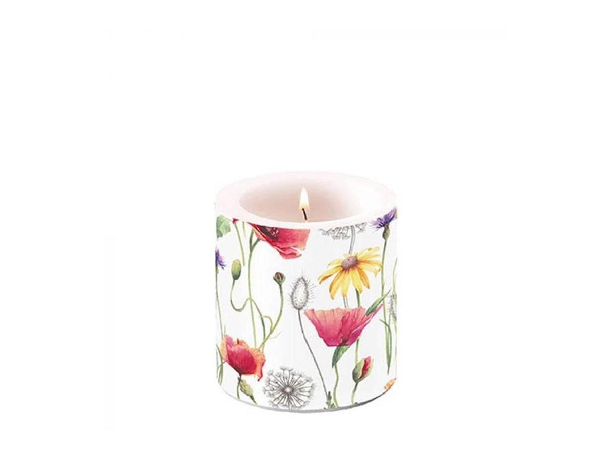 Ambiente kaars klein poppy meadow