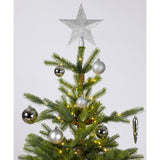 Kaemingk kerstballen polystyreen shiny, matt, glitter mix dia8cm