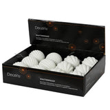 Kerstbal op draad foam 2assdia8cm | 12 stuks