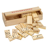 Naturel houten domino