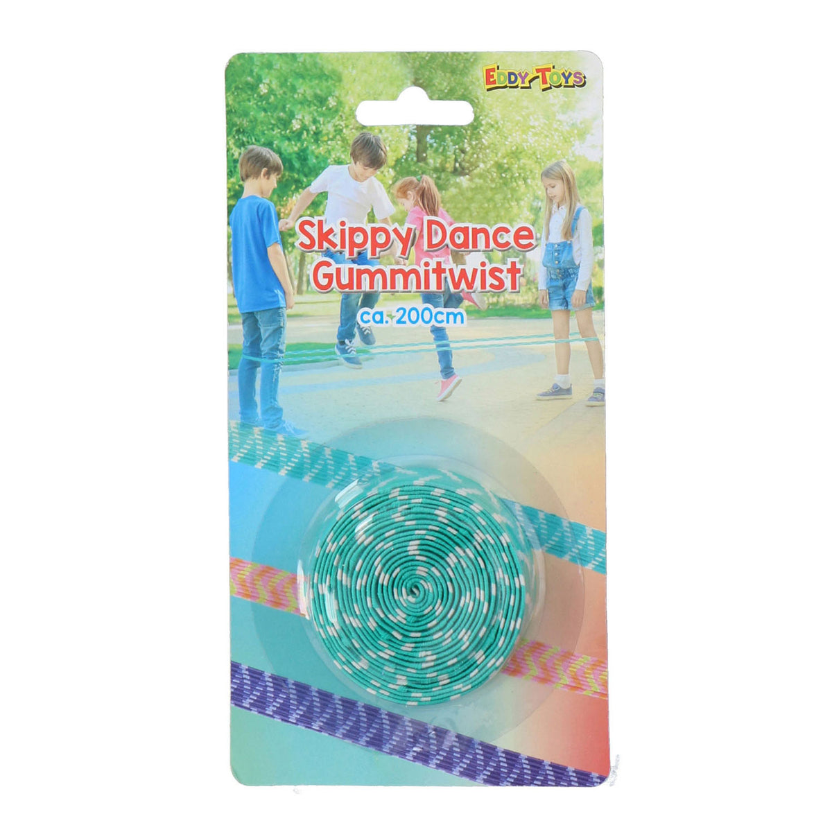 Eddy toys springelastiek, 200cm