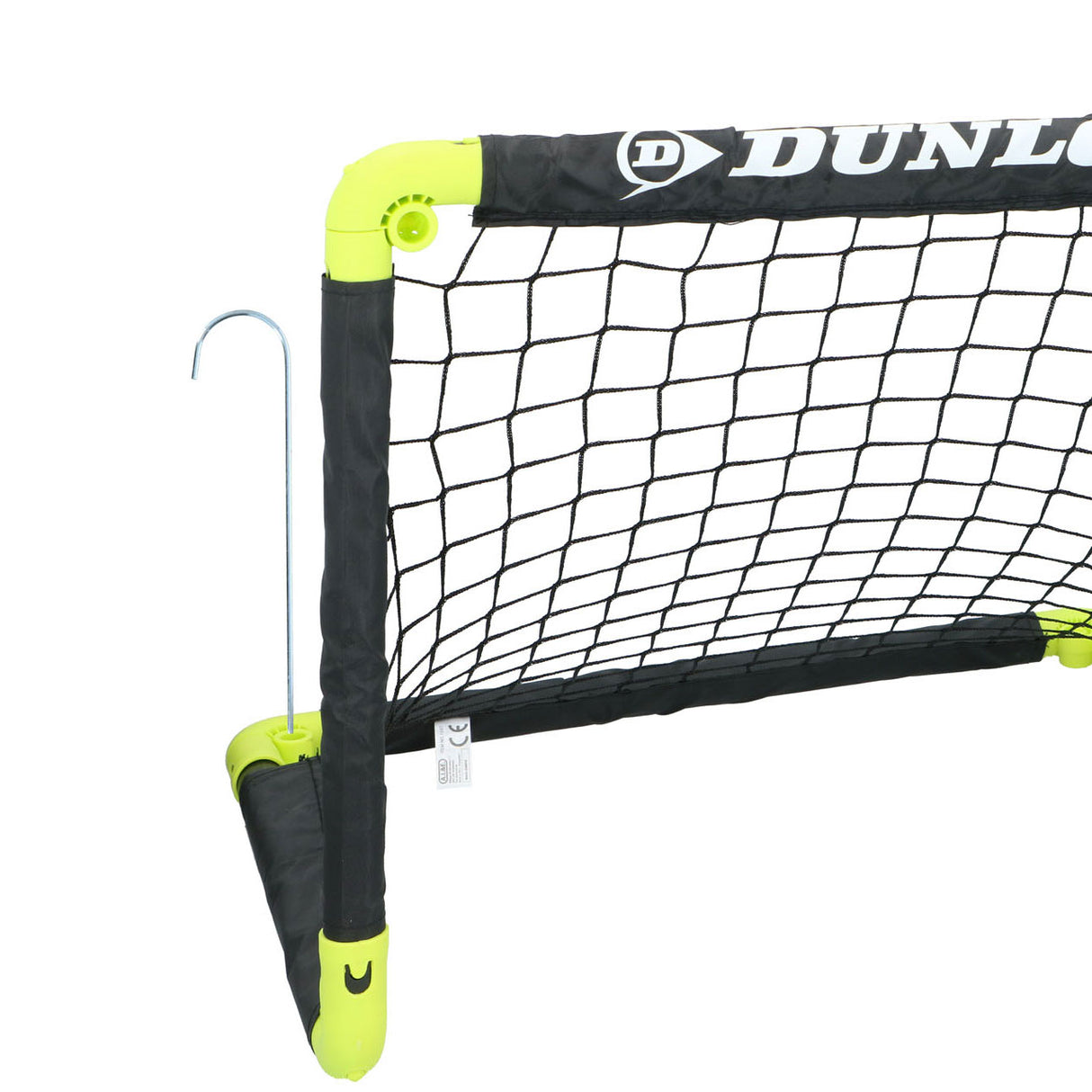 Voetbalgoal met grondpinnen, set van 2