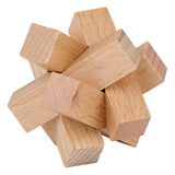 Houten breinpuzzel