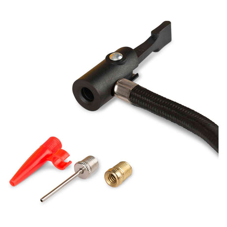 Dunlop voetpomp met manometer