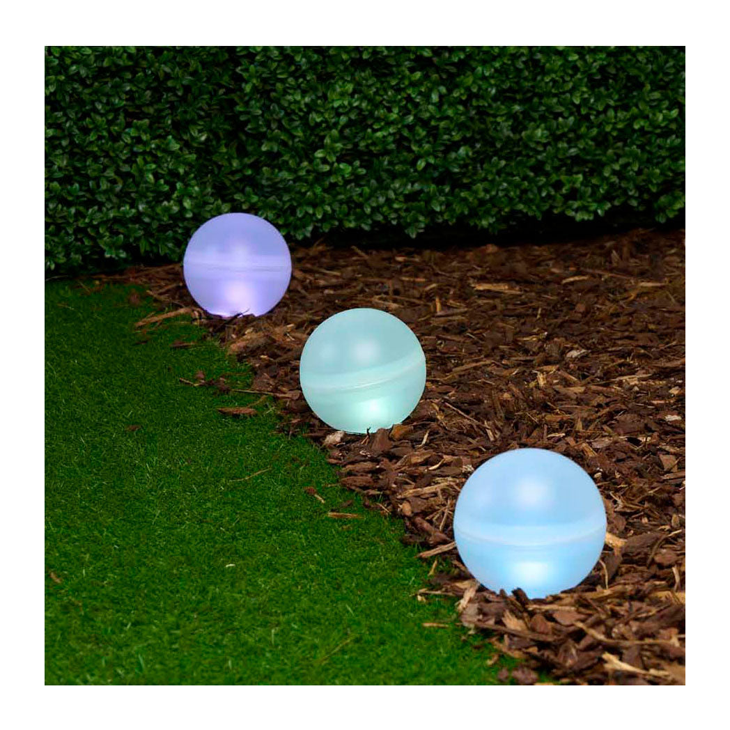 Grundig solar tuinlampen, 5st.